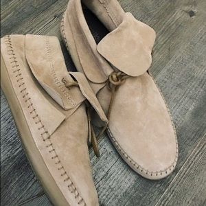 Vans Tan Suede Moccasins